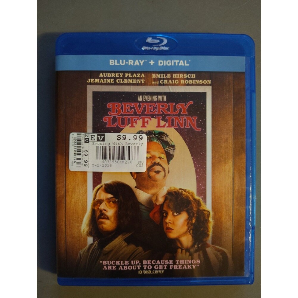 An Evening With Beverly Luff Linn - Blu-ray Comedy - Aubrey Plaza - NEW & SEALED